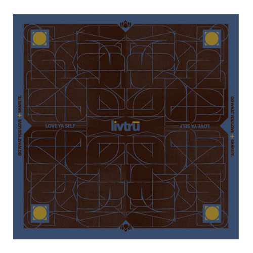 PATHWAYS 001 - Bandana - Indigo Vibes