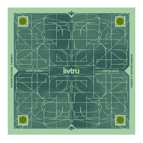 PATHWAYS 001 - Bandana - MINTY