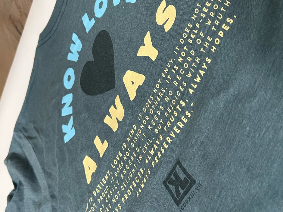 KNOW LOVE ALWAYS - INDIGO