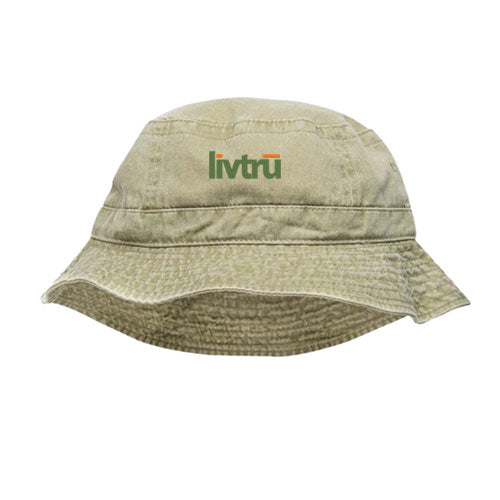 LivTru - Logo Bucket Hat - Khaki