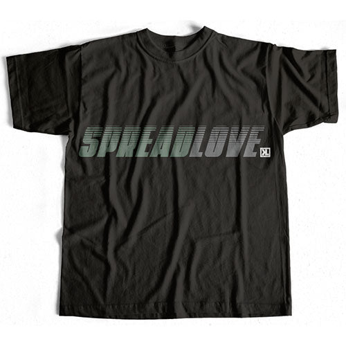 LOVE MASSIVE Tee - Black Sage
